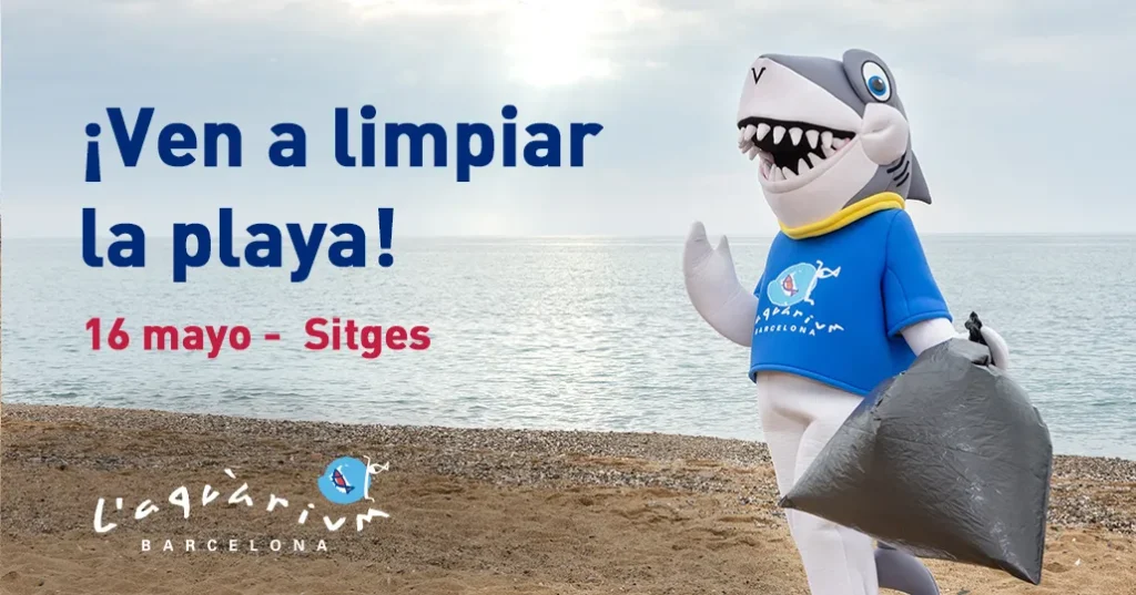 Ven a limpiar la playa