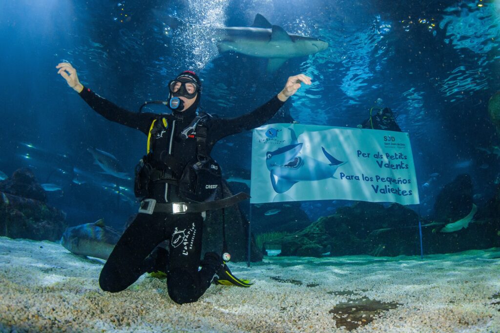 L’AQUÀRIUM DE BARCELONA I ELS GERMANS TORRES FELICITEN EL NADAL