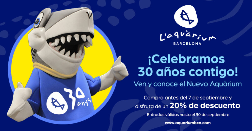 L’Aquàrium de Barcelona celebra 30 años