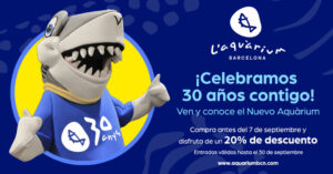 L’Aquàrium de Barcelona celebra 30 años