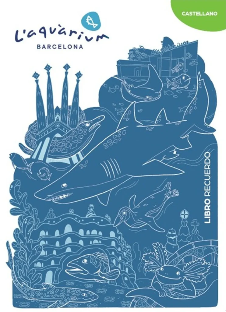 Libro recuerdo L'Aquarium de Barcelona
