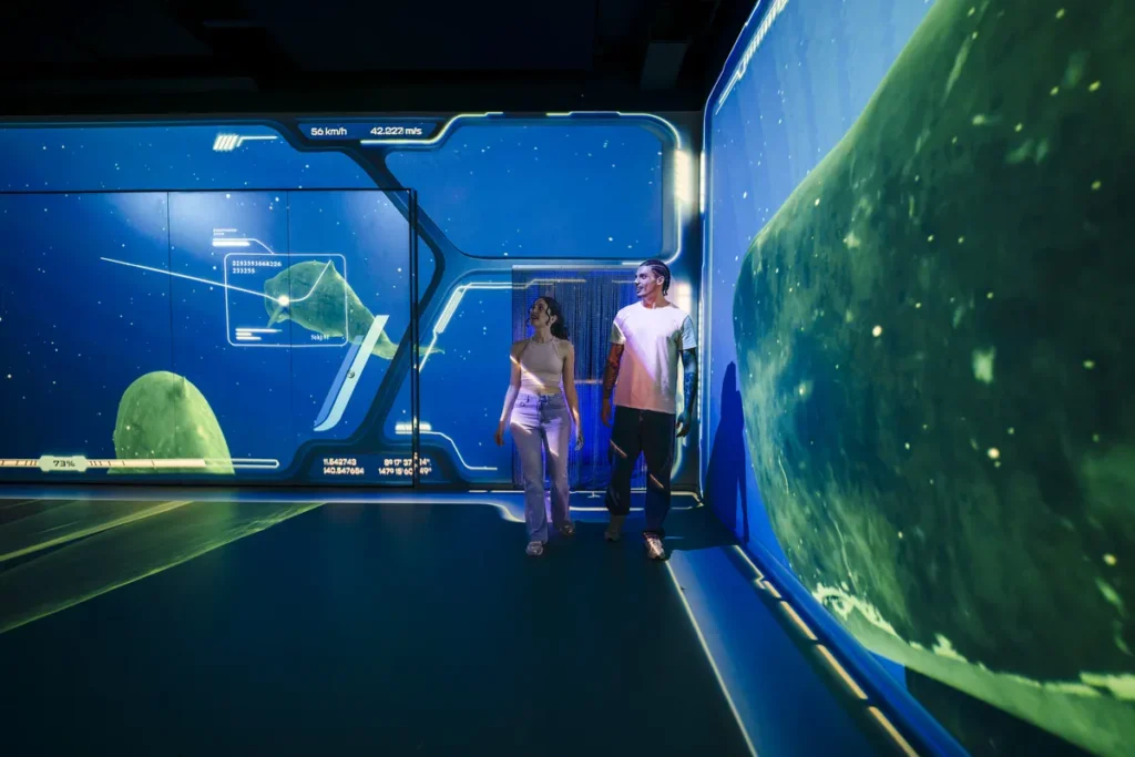 SALA INMERSIVA en L'Aquarium de Barcelona