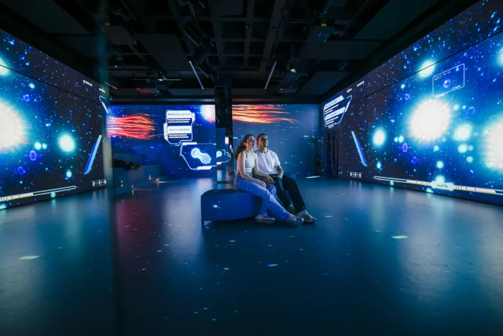 SALA INMERSIVA en L'Aquarium de Barcelona